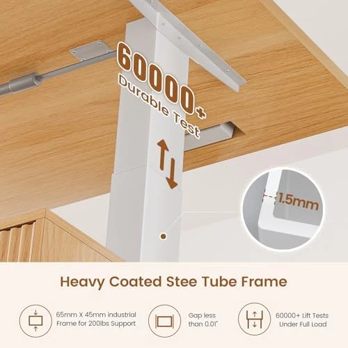 Electric Standing Desk with 6 Drawers — Standing Desk, SEDETA