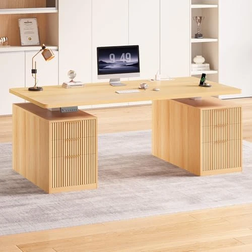 Electric Standing Desk with 6 Drawers — Standing Desk, SEDETA