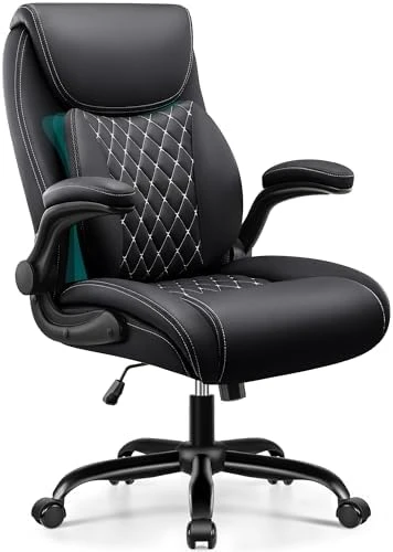 Ergonomic Office Chair with Lumbar Support and Flip-Up Armrests — Smart Chairs, BESTFAIR