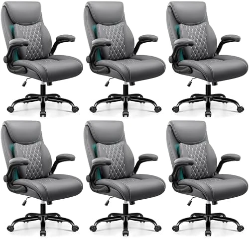 Ergonomic Office Chair with Lumbar Support and Flip-Up Armrests — Smart Chairs, BESTFAIR