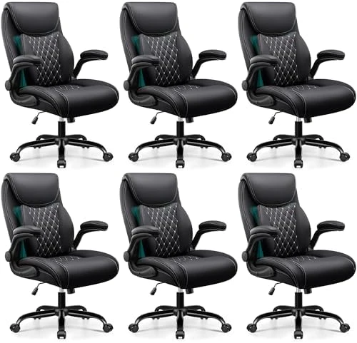 Ergonomic Office Chair with Lumbar Support and Flip-Up Armrests — Smart Chairs, BESTFAIR