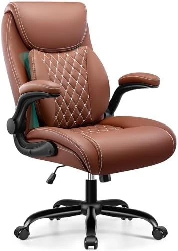 Ergonomic Office Chair with Lumbar Support and Flip-Up Armrests — Smart Chairs, BESTFAIR