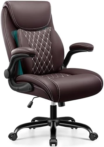 Ergonomic Office Chair with Lumbar Support and Flip-Up Armrests — Smart Chairs, BESTFAIR