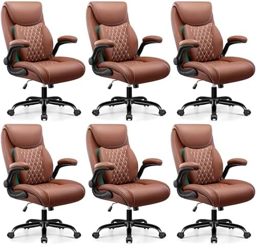 Ergonomic Office Chair with Lumbar Support and Flip-Up Armrests — Smart Chairs, BESTFAIR