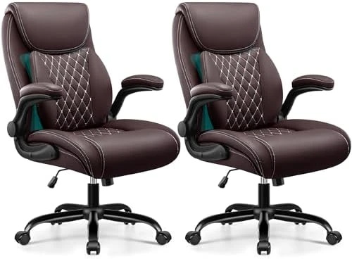Ergonomic Office Chair with Lumbar Support and Flip-Up Armrests — Smart Chairs, BESTFAIR