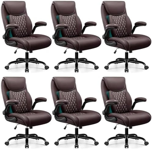 Ergonomic Office Chair with Lumbar Support and Flip-Up Armrests — Smart Chairs, BESTFAIR