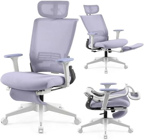Foldable Office Chair with Foot Rest — Smart Chairs, HForesty