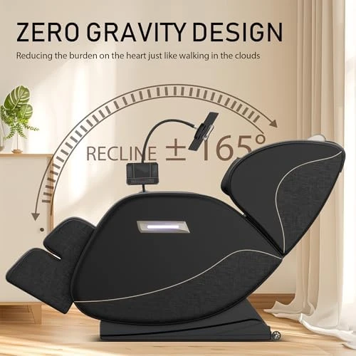 Full Body Massage Chair with Zero Gravity, Heating, and Foot Massage — Massage Chairs, AYJOIR