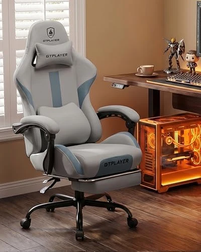 Gaming Chair with Foot Rest & Pocket Spring Cushion — Smart Chairs, GTPLAYER