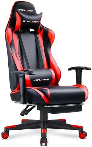 Gaming Chair with Footrest — Smart Chairs, GTPLAYER