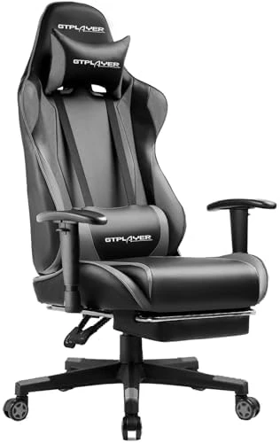 Gaming Chair with Footrest — Smart Chairs, GTPLAYER