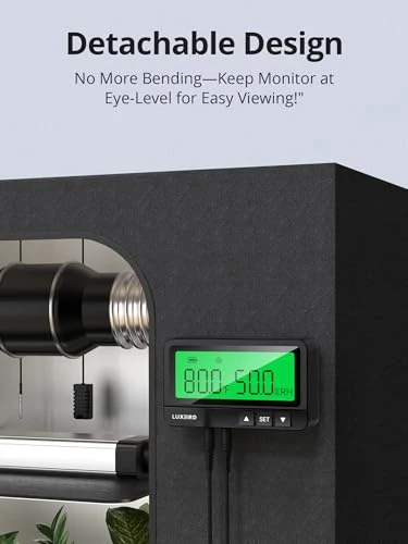 WiFi Temperature & Humidity Controller — Humidifier, Luxbird