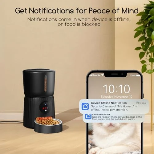 Automatic Pet Feeder with Camera — Automatic Pet Feeder, faroro