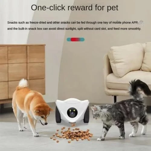 Pet Robot Camera with Treat Dispenser — Security Camera, Baibaiyi