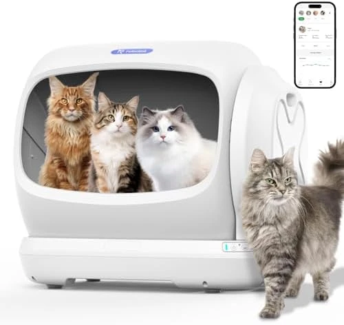 Self-Cleaning Cat Litter Box — Self-Cleaning Litter Box, Robotail
