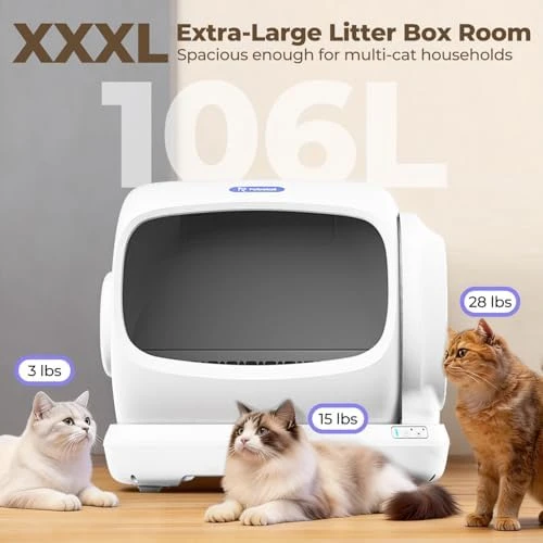 Self-Cleaning Cat Litter Box — Self-Cleaning Litter Box, Robotail