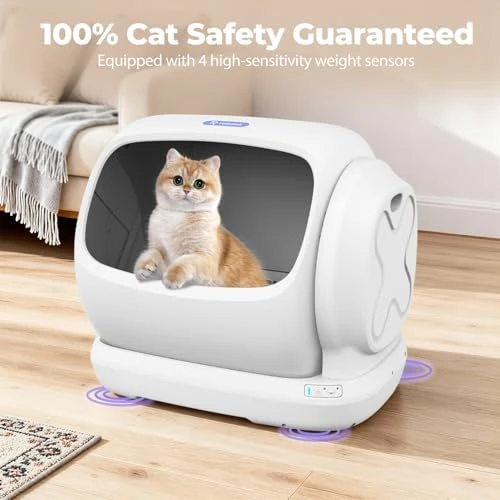 Self-Cleaning Cat Litter Box — Self-Cleaning Litter Box, Robotail