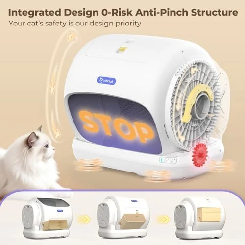 Self-Cleaning Cat Litter Box — Self-Cleaning Litter Box, Robotail