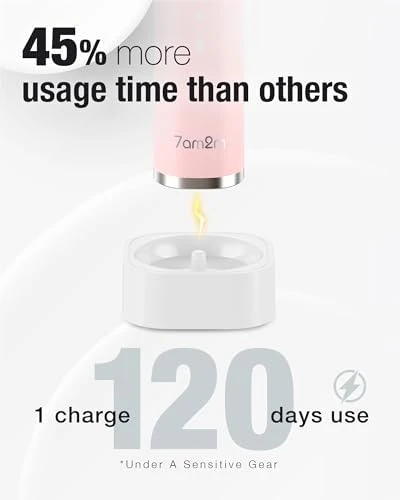 Sonic Electric Toothbrush with 6 Brush Heads — Electric Toothbrush, 7AM2M