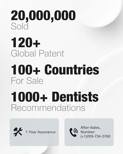 Sonic Electric Toothbrush with 6 Brush Heads — Electric Toothbrush, 7AM2M