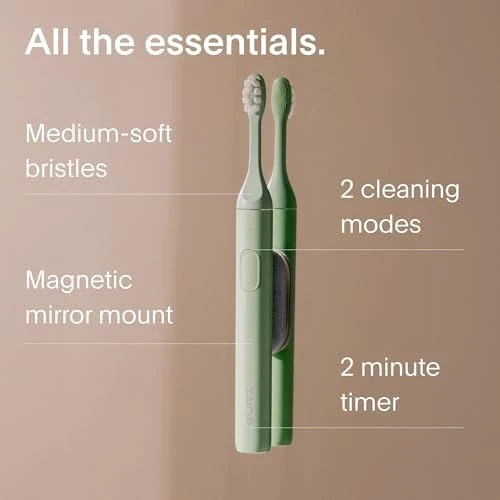 Sonic Electric Toothbrush with UV Cleaning Travel Case — Electric Toothbrush, SURI