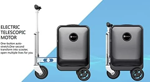 Electric Rideable Suitcase — Smart Luggage, Space Suitcases