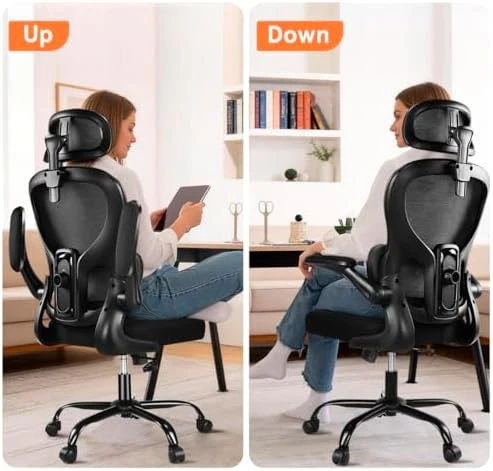Ergonomic Mesh Office Chair with Lumbar Support — Smart Chairs, DYQKEA