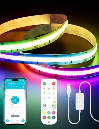 RGB Smart IC COB LED Strip Light — LED Strip Lights, PAUTIX