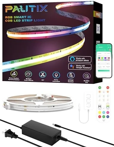 RGB Smart IC COB LED Strip Light — LED Strip Lights, PAUTIX