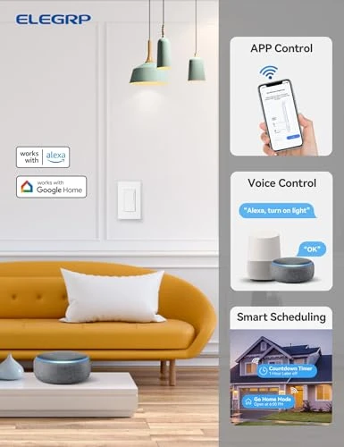Smart Dimmer Light Switch — Smart Switch, ELEGRP