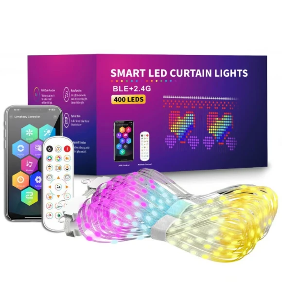 Smart LED Curtain Strip Lights — LED Strip Lights, Elfeland