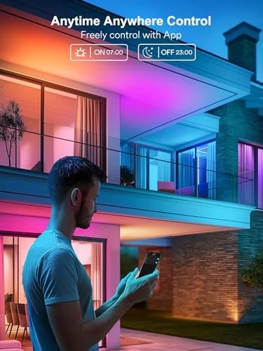 Smart Light Bulbs, Color Changing A19 LED Light Bulb — Smart Light Bulb, ANGELHALO