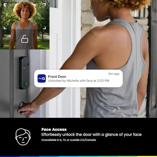 3-in-1 Smart Lock with 2K HDR Video Doorbell Camera — Smart Lock, CHAMBERLAIN