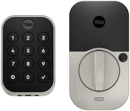 Assure Lock 2 Keypad with Wi-Fi Connect, Black Suede Deadbolt — Smart Lock, Yale
