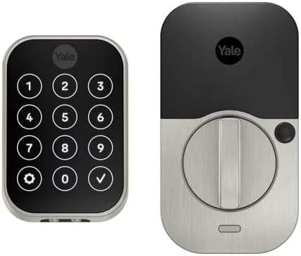 Assure Lock 2 Keypad with Wi-Fi Connect, Black Suede Deadbolt — Smart Lock, Yale