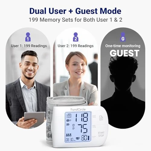 Automatic Blood Pressure Cuff — Blood Pressure Monitor, FondCircle