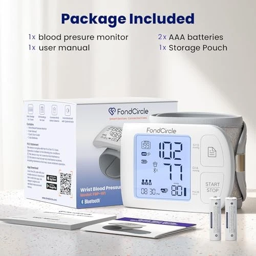 Automatic Blood Pressure Cuff — Blood Pressure Monitor, FondCircle