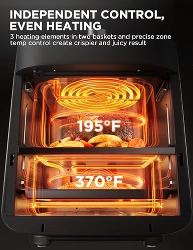 Dual Basket Air Fryer Oven — Air Fryer, Midea