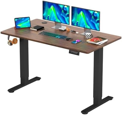 Electric Standing Desk with Headphone Holder and Memory Functions — Standing Desk, PayLessHere