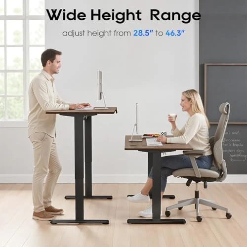 Electric Standing Desk with Headphone Holder and Memory Functions — Standing Desk, PayLessHere