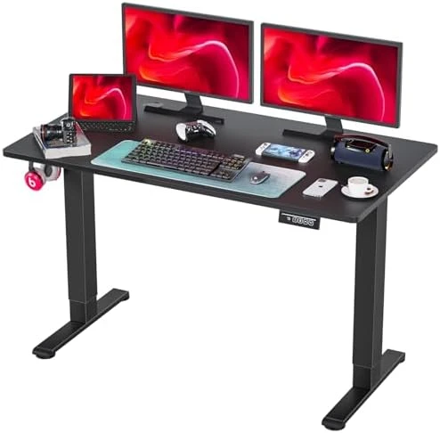 Electric Standing Desk with Headphone Holder and Memory Functions — Standing Desk, PayLessHere