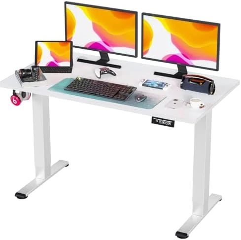 Electric Standing Desk with Headphone Holder and Memory Functions — Standing Desk, PayLessHere