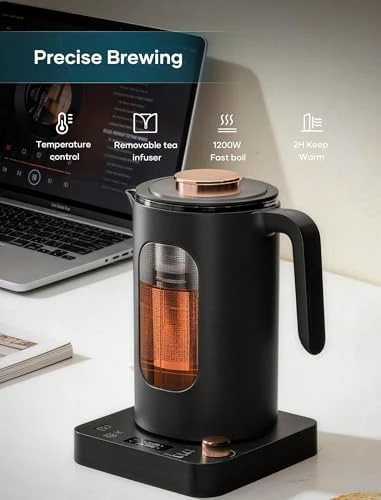 Electric Tea Kettle with Tea Infuser — Electric Kettle, INTASTING