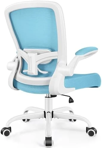 Ergonomic Mesh Office Chair with Adjustable Lumbar Support and Flip-up Armrests — Smart Chairs, FelixKing