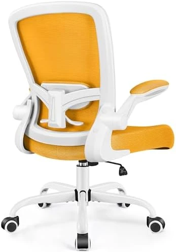 Ergonomic Mesh Office Chair with Adjustable Lumbar Support and Flip-up Armrests — Smart Chairs, FelixKing