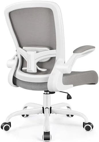 Ergonomic Mesh Office Chair with Adjustable Lumbar Support and Flip-up Armrests — Smart Chairs, FelixKing