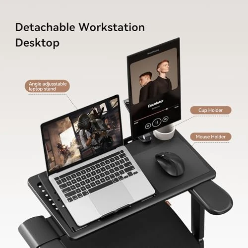 Ergonomic Office Chair with Footrest, Auto-Following Lumbar Support, High Back Desk Chair with 4D Armrest, 136° Tilt... — Smart Chairs, NEWTRAL