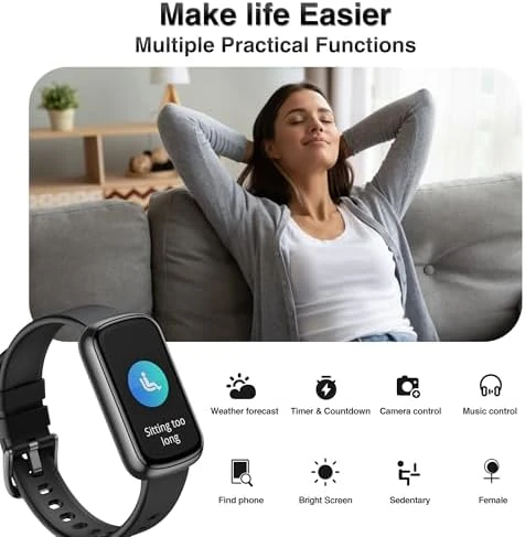 Fitness Tracker with Health Monitoring and Sports Modes — Fitness Tracker, RLQA