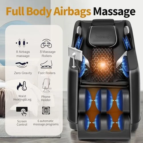 Full Body Massage Chair with Heat — Massage Chairs, Redcamp