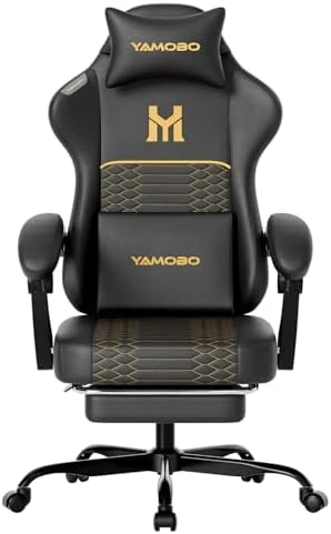 Gaming Chair with Footrest — Smart Chairs, YAMOBO